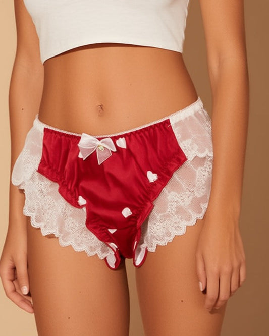 Sweetheart panties, front view