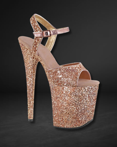 Shoes Glitter Platform High Heels Coochie Koo